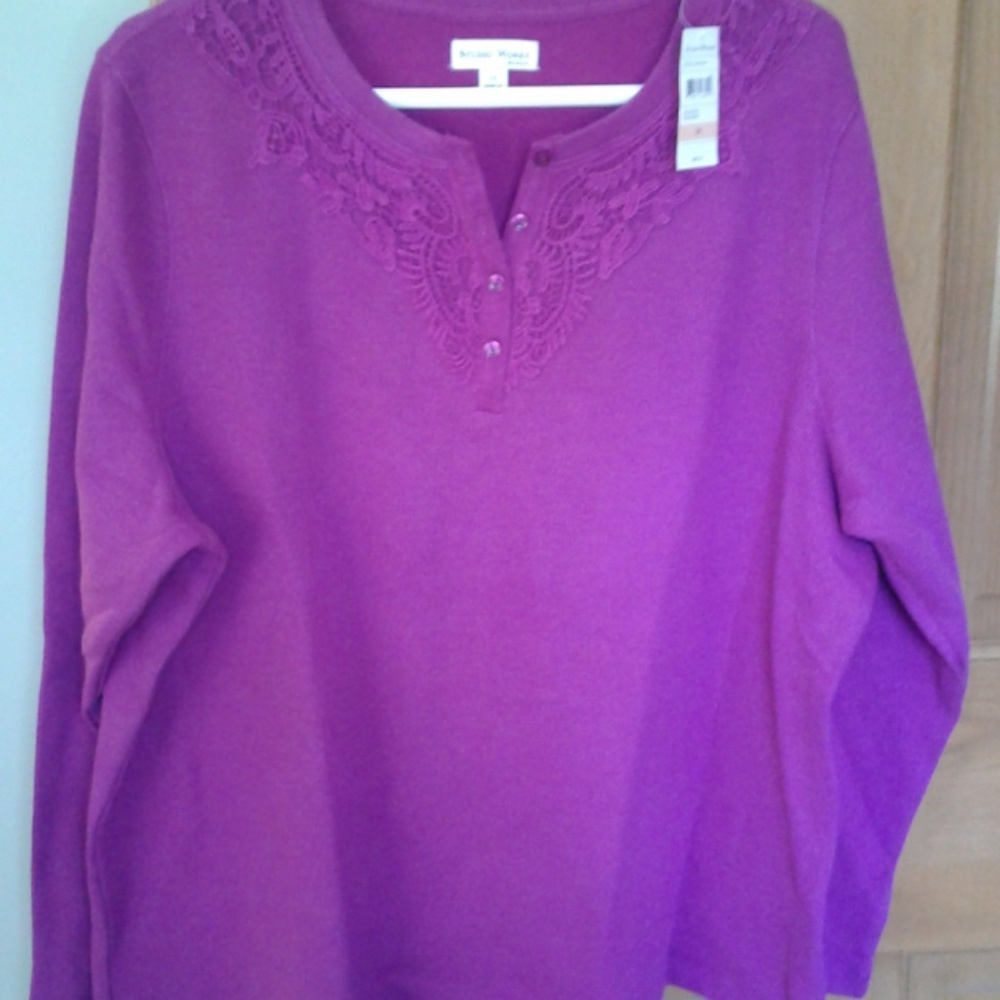 Studio Works long sleeve top